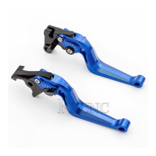 Motorbike Accessories for Compatible Suzuki Marauder VZ800 800 M50 C50 CNC Snake Adjustable Brake Clutch Levers Blue 175mm