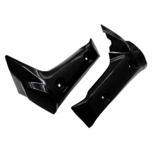 For FZ1 2006-2010 Motorcycle Parts Radiator Cover Side Guards Cooler Hood Water Tank Protection Black ABS Plastic