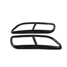 For XC60 Stainless Steel Car Exhaust Decorative Cover Exhaust Pipe Cover