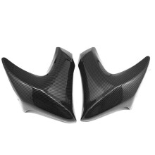 Motorcycle Radiator Cover Turn Signal Mid Side Fairing Trim Cowl for  ER6N ER-6N 2012-2016,Carbon Fiber Pattern