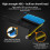 Car Snow Scraper with Brush 2 in 1 Design Heavy Duty Ice Scraper PaintSafe Extendable Handle 5