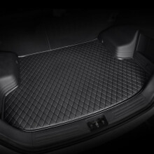 Trunk Mat for Mazda CX7 20102016 Waterproof Cargo Liner Custom Fit Leather AntiScratch Black