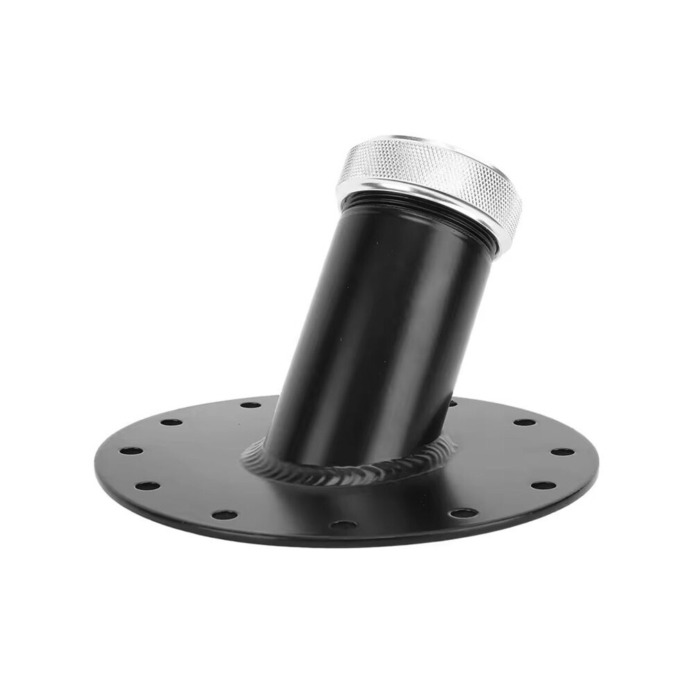 Car 45 Degree Fuel Cell Filler Neck With Cap And Base 1.5In Inner Diameter Fast Fill Hose Valves Automotive Accessories 6133703980547