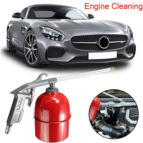 Pressure Car Engine Cleaning Air Sprayer MultiFunction Detailing Tool with Red Pot 2