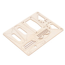 3D DIY Wooden Swing Puzzle Kit – Fun for Ages 6+ Portable & Safe