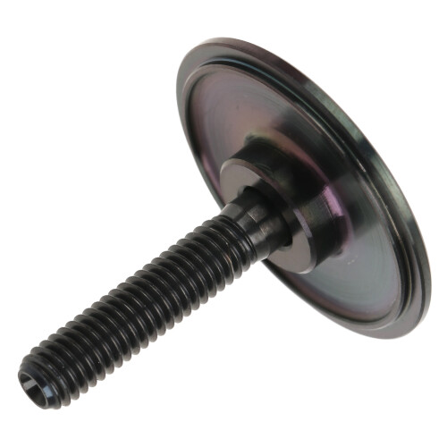 Titanium Alloy Bicycle Headset Top Cap 28.6mm Black 2