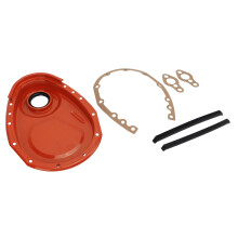 Steuerkettendeckeldichtung, Dichtung, Schraubenkit für SBC 283-400 Motoren Orange