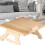 Foldable Couch Sofa Table, 360 Rotating Bracket for Mobile Devices, Double Slot Design Ensures Stability and Accessibility, Anti-Slip Sofa Table 6