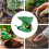 Handheld Lawn Spreader with Ergonomic Grip for Precise Seed Distribution and Lightweight Garden Use 4
