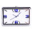 Stainless Steel Car Air Vent Clock with Clear Time Display, Shockproof Easy Install Dashboard Clock 1