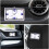 Stainless Steel Car Air Vent Clock with Clear Time Display, Shockproof Easy Install Dashboard Clock 4