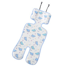 Cooling Pad for Baby Stroller And Car Seat Liner Ice Silk Breathable Cushion Bassinet Outdoor Walking Blue Whale Model
