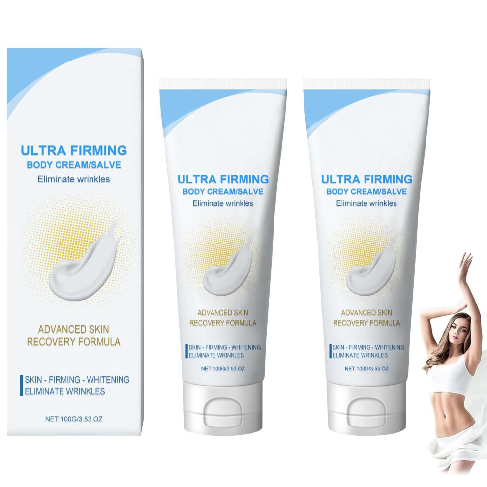 Cream Firming Body For Loose Skin, Anti Wrinkle Skin Tightening, Hydrating Smooth Fine Lines, 2Pc 100G
