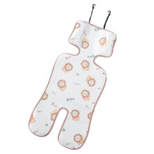 Baby Stroller Cooling Pad Breathable Stroller Chair Cushion For Car Seat And Hammock Yellow Lion