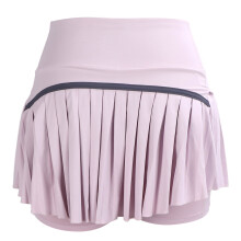 Gonna plissettata da tennis - Rosa M, traspirante, con tasche