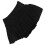 M Schwarzer Polyester-Tennis-Plissee-Rock mit Taschen 8