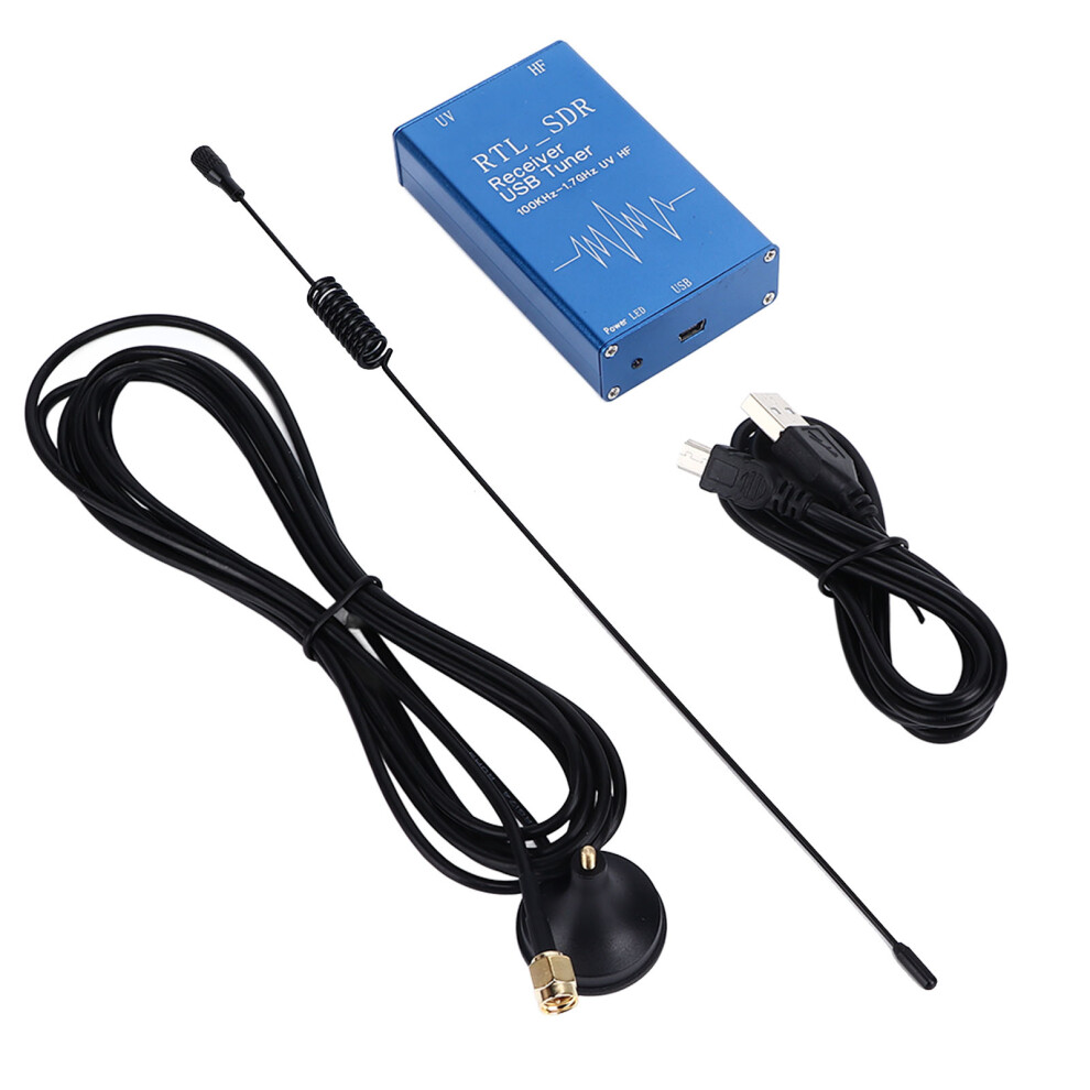 Rtl Sdr Usb Tuner Receiver Xr-105, 100Khz-1.7Ghz, Blue 7891375702841
