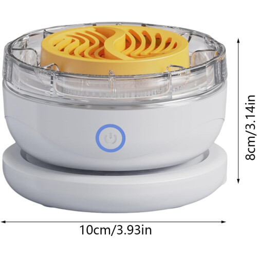 Fruit and Vegetable Washer with Deep Dirt Removal, Automatic Cleaning Cycle, Rechargeable, White 2