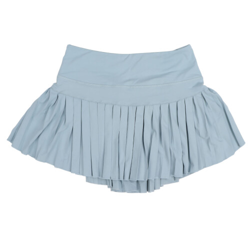 Faltenrock S Hellblau Polyester, atmungsaktiv 1