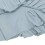 hellblauer Plissee-Rock mit Taschen aus Polyester Größe L 4
