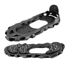 Elasticity Silicone Anti Slip Shoe Accessories For Running XL Size, TPE Snow Chains, Shoe Bottom Anti Slip Hiking