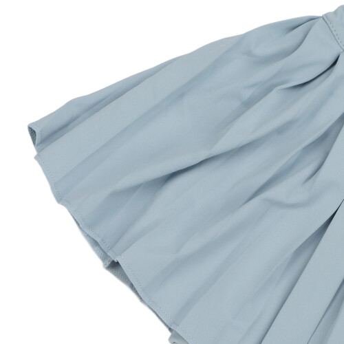 Faltenrock S Hellblau Polyester, atmungsaktiv 2