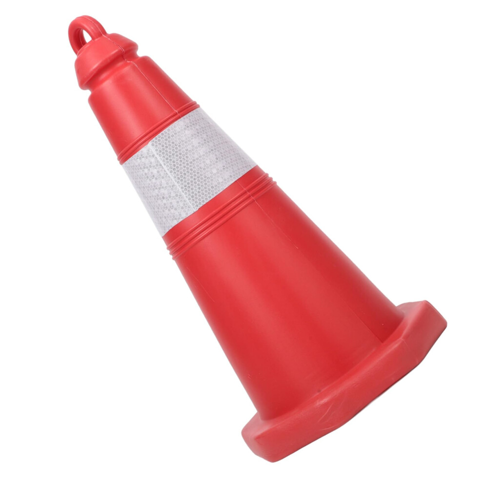 Rubber Traffic Cones Weatherproof With Reflective Collar For Parking Lots And Construction Sites Orange 9382693256560