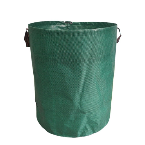 500L Large Capacity Heavy Duty Garden Waste Bag Reusable Foldable Yard Leaf Container