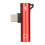 2 Stück USB-C auf 3,5-mm-Audioadapter, Langstil, Rot 8