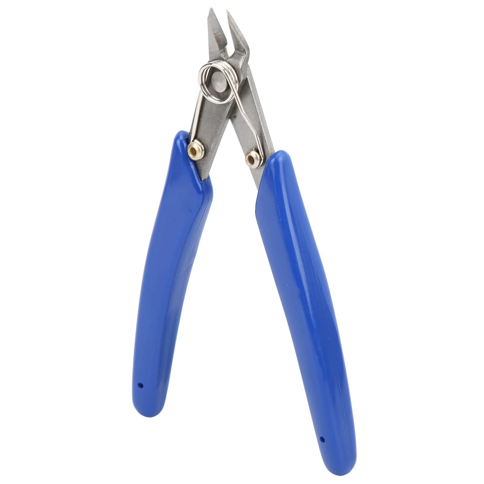 5 Inch Diagonal Pliers Wire Cutters With Precision Cutting Blades And Ergonomic Pvc Grip For Electronics And Jewelry Making 9187378430804