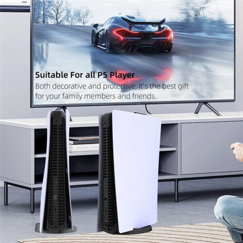 PS5 Disc Edition Console White Cover Plates Replacement Side Panels for  5 Console Accessories 2