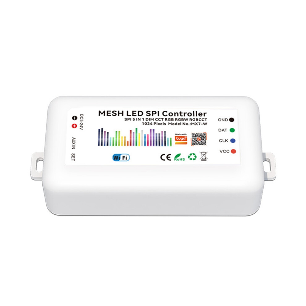 Colorful X7 Tuya Led Controller Music Rhythm Sync Sound Activated With Mic Rgb Color Modulator Wifi Light 6032692432917
