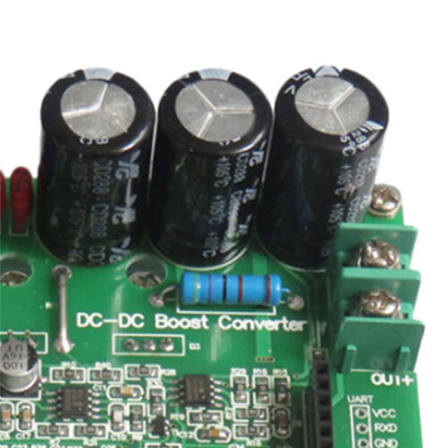 Digital Control Power Supply 6V-60V Boost to 60-90v 600W Adjustable Step   Converters Regulated Ammeter 2