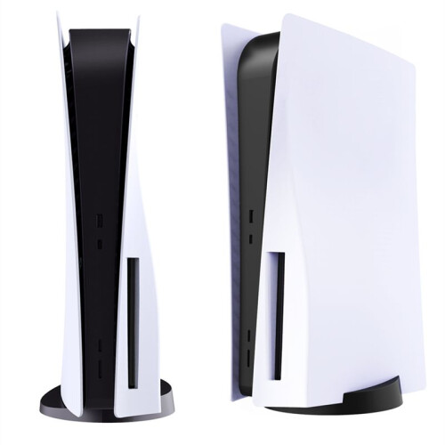 PS5 Disc Edition Console White Cover Plates Replacement Side Panels for  5 Console Accessories 1