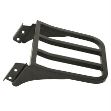 Motorcycle Sissy Bar Backrest with Black Luggage Rack for Harley Sportster Softail Dyna