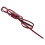 Red 24 LED Car Vehicle Third Brake Stop Tail Light Lamp Bar  12V 7