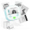 Portable  Sticker Printer , D21  Sticker Maker Machine with 3 Rolls Paper, Thermal Inkless Print Pod 1