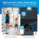 WIFI  Human Presence Sensor 5.8G Millimeter Wave  2-in-1 +Light Sensor Enhanced Home Automation 4