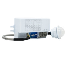 Interruttore con Sensore di Movimento A Infrarossi PIR AC/90-265V, Controllo Automatico Della Lampada A LED, Timer di Ritardo per Illuminazione