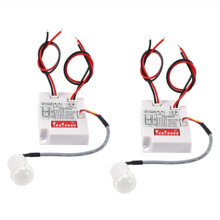 Interruttore Sensore di Movimento PIR 12V 24V Interruttore Relè A Ritardo di Induzione Umana A Infrarossi IR Interruttore Timer Luce LED Corridoio