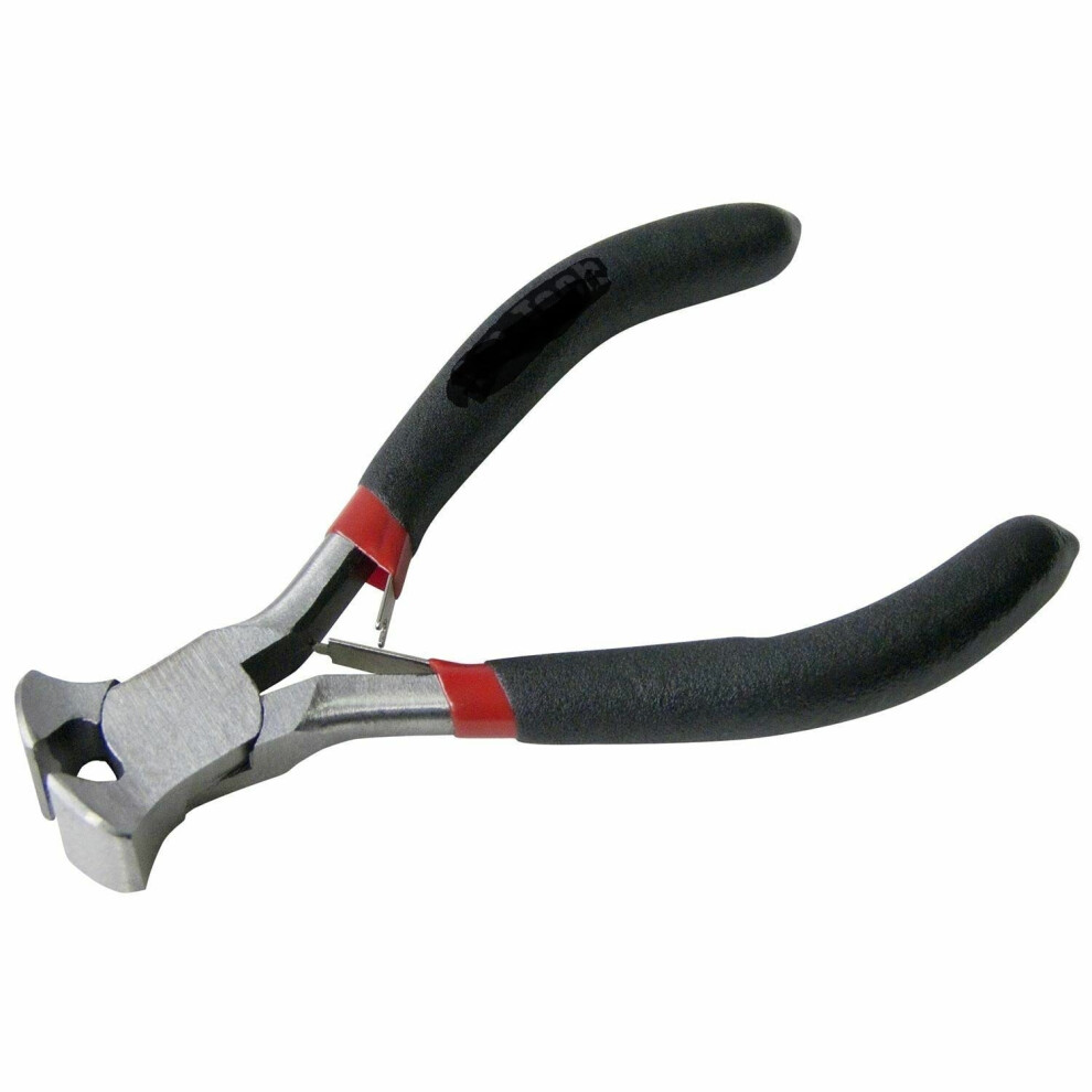 End Cutting Pliers With Nail Puller, Drop Forged Strength, Spring Loaded, Ergonomic Matt Grip 9382693257291