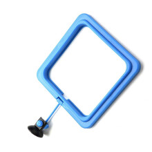 Aquarium Feeding Ring with Strong Suction Cup, Prevents Food Drift, Fits Round and Square Tanks