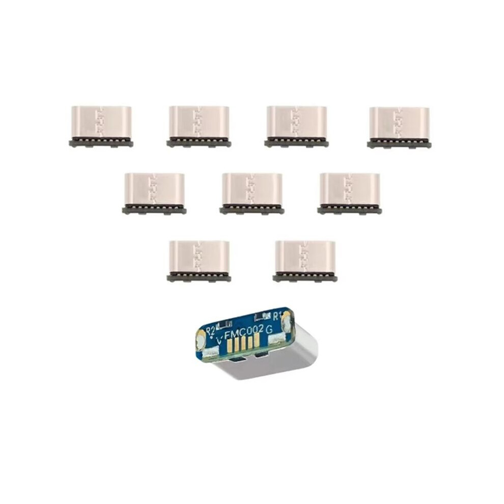 Photos - Card Reader / USB Hub 10Pcs USB Connector Type C Female Jack 5Pin SMD SMT Type-C Socket Charging Port Type-C Female Socket Connector