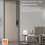 Tuya Wifi Auto  Deadbolt Lock Remote Fingerprint Digital Code Electronic Deadbolt Lock with Door Sensor Silver 3