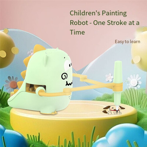 Upgraded Automatic Drawing Robot Technology with 100 Cards and 12 Colored Pencils Automatic Painting Learning Machine B 2