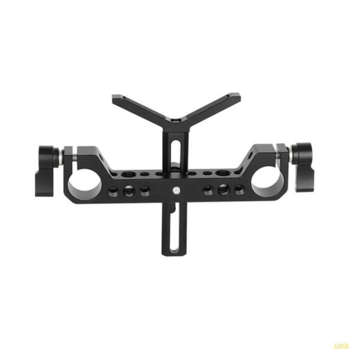 Camera Shoulder Mount Double Hand Grip Adjustable Lens Support for DSLR Camera Camcorder Support Accessories