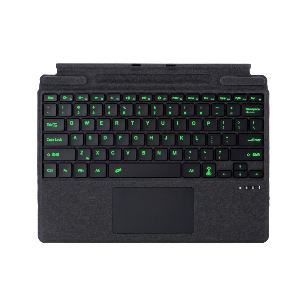Keyboard Wireless Bluetooth 5.0 With Touchpad, 7Color Backlit Keys For Microsoft Surface Pro 8 9 10 X 11 9382693257406
