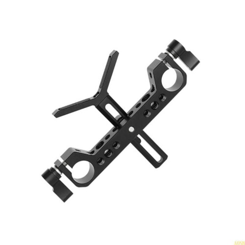 Camera Shoulder Mount Double Hand Grip Adjustable Lens Support for DSLR Camera Camcorder Support Accessories 2
