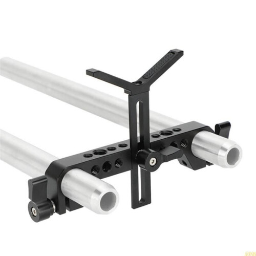 Camera Shoulder Mount Double Hand Grip Adjustable Lens Support for DSLR Camera Camcorder Support Accessories 1