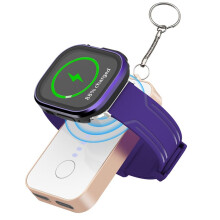 Chargeur Rapide Sans Fil Magnétique Portable pour Watch Series 10, 9, 8, 7, 6 SE, Convertisseur de Type C pour IWatch C.